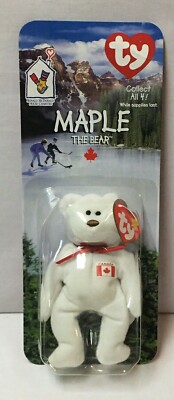 maple beanie baby